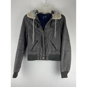 American eagle Boys Hooded Jacket Size XS (1058)